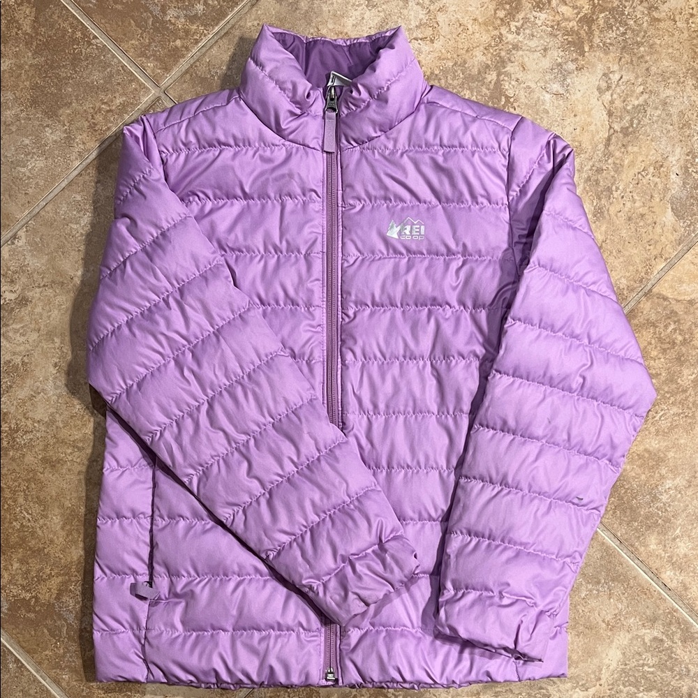 REI Kids' Lavender Puffer Jacket